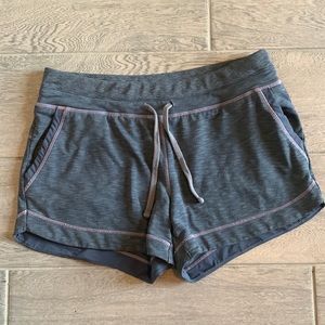 ATHLETA SHORTS SIZE SMALL grayish blue in color